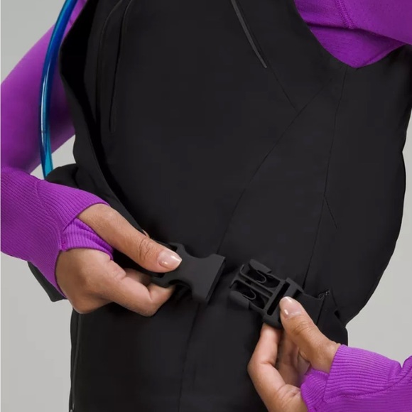 Lululemon Storage Insulated Running Vest, Black, Size 8 - NWT - Picture 13 of 14